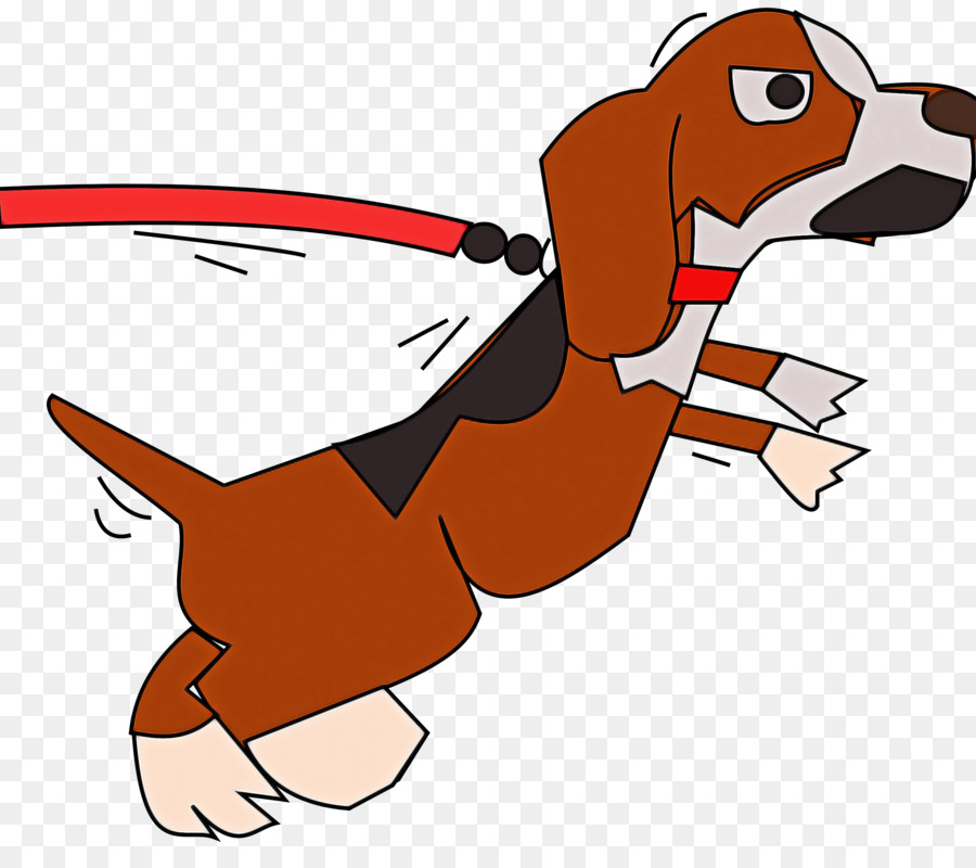 cane cartone animato beagle volpe inglese gruppo sportivo - 