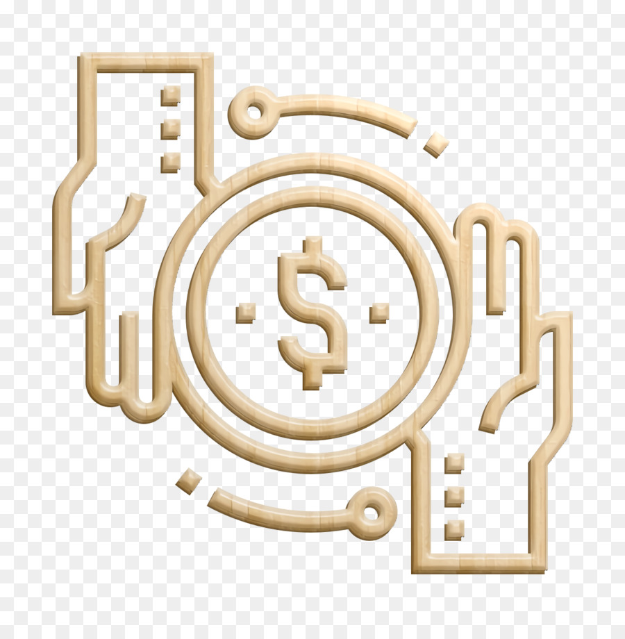 Icona di transazione Icona di contabilità Icona di denaro - 