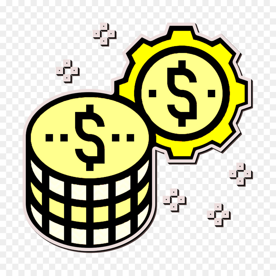 Accounting icon Money icon Coin icon
