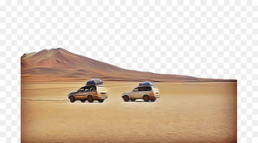 desert natural environment vehicle landscape brown