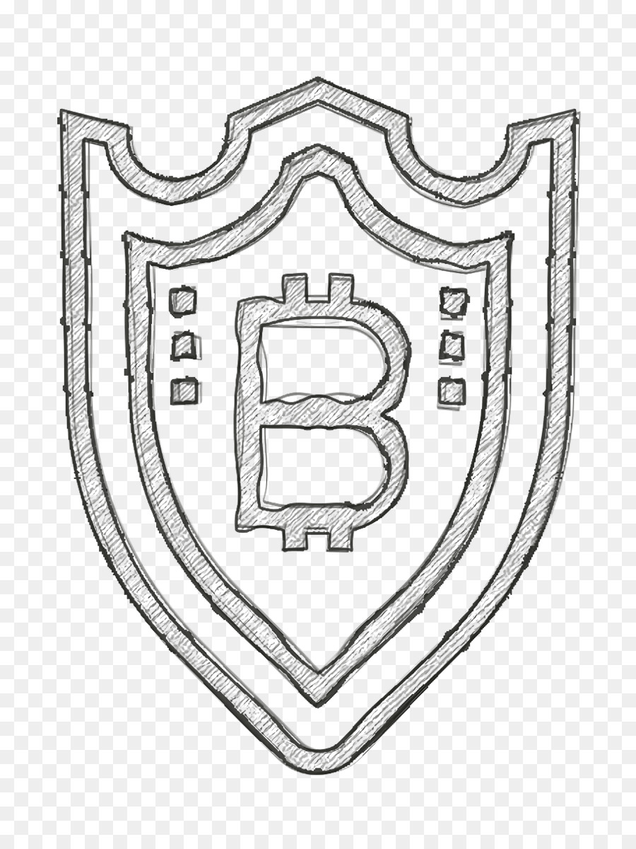 Biểu tượng Bitcoin Biểu tượng Blockchain - 