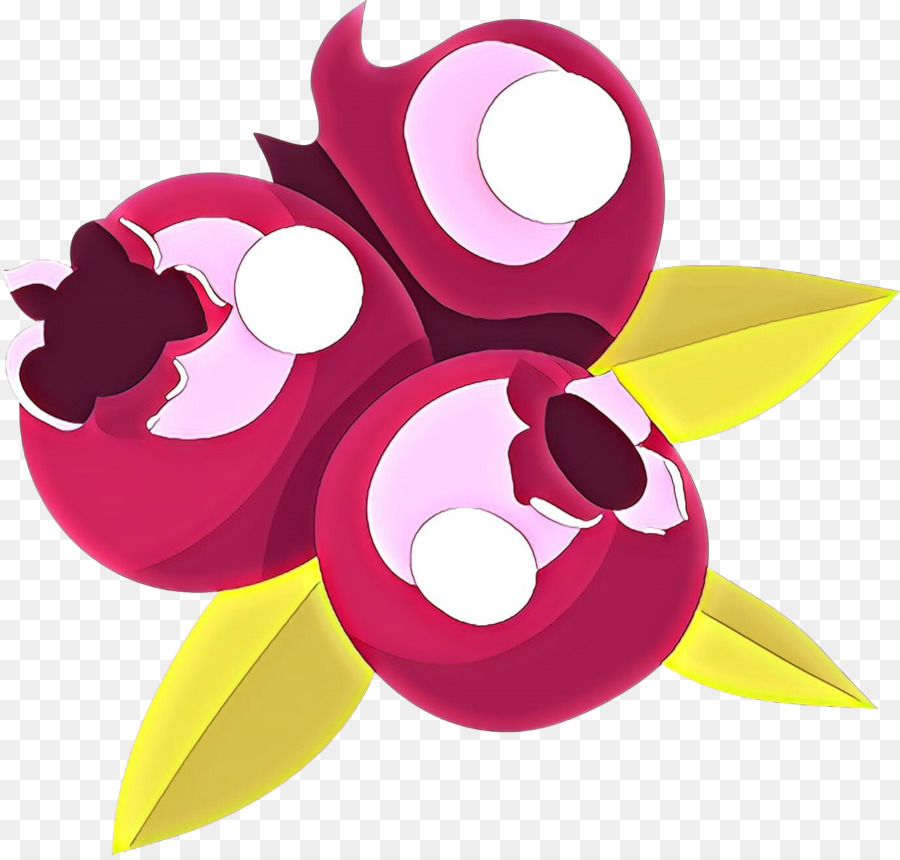 simbolo del cerchio della pianta rosa magenta - 