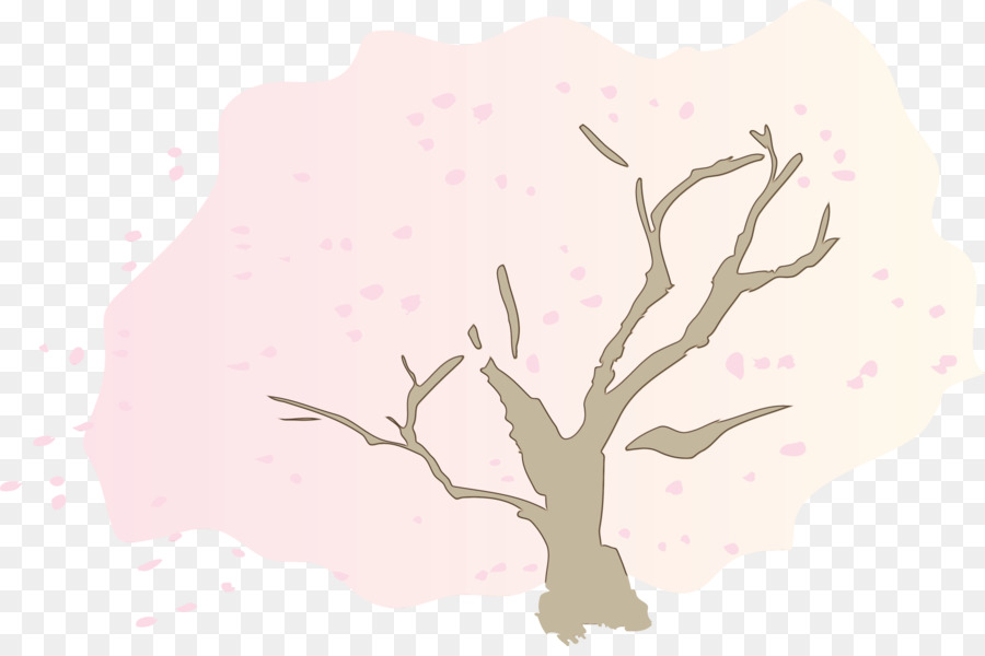 albero di ramo foglia pianta rosa - 