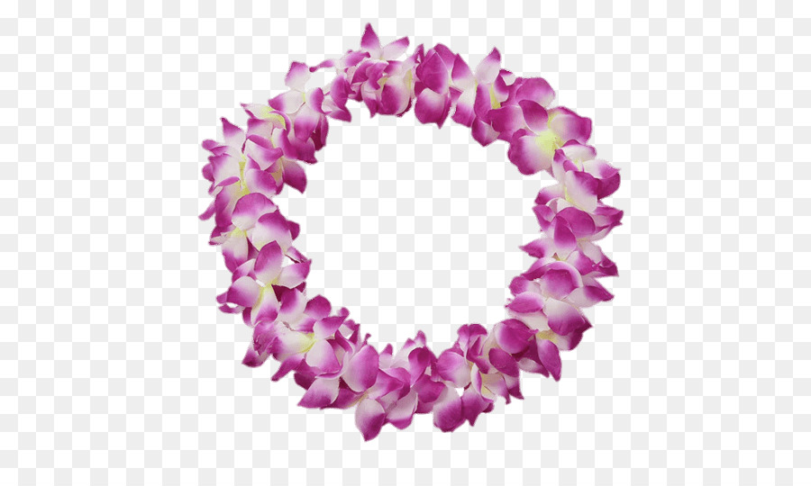 Lavendel - Girlande hawaiianische Kultur