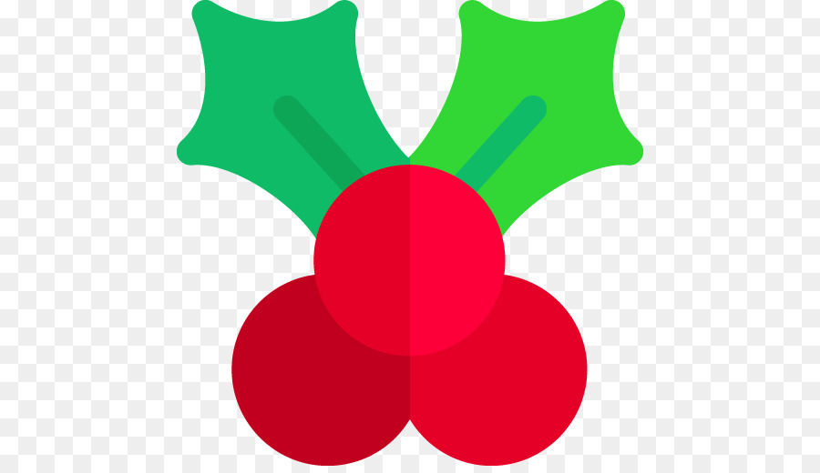 pianta di petalo simbolo rosso verde - 