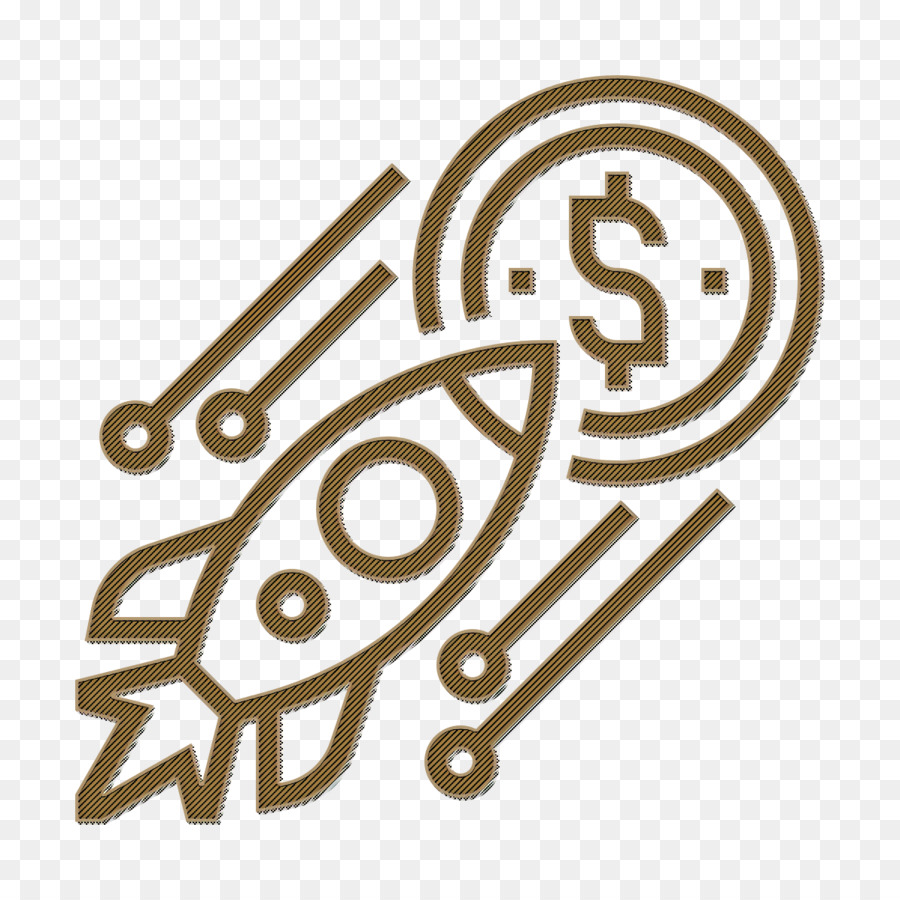 Erfolgssymbol Crowdfunding-Symbol Raketensymbol - 