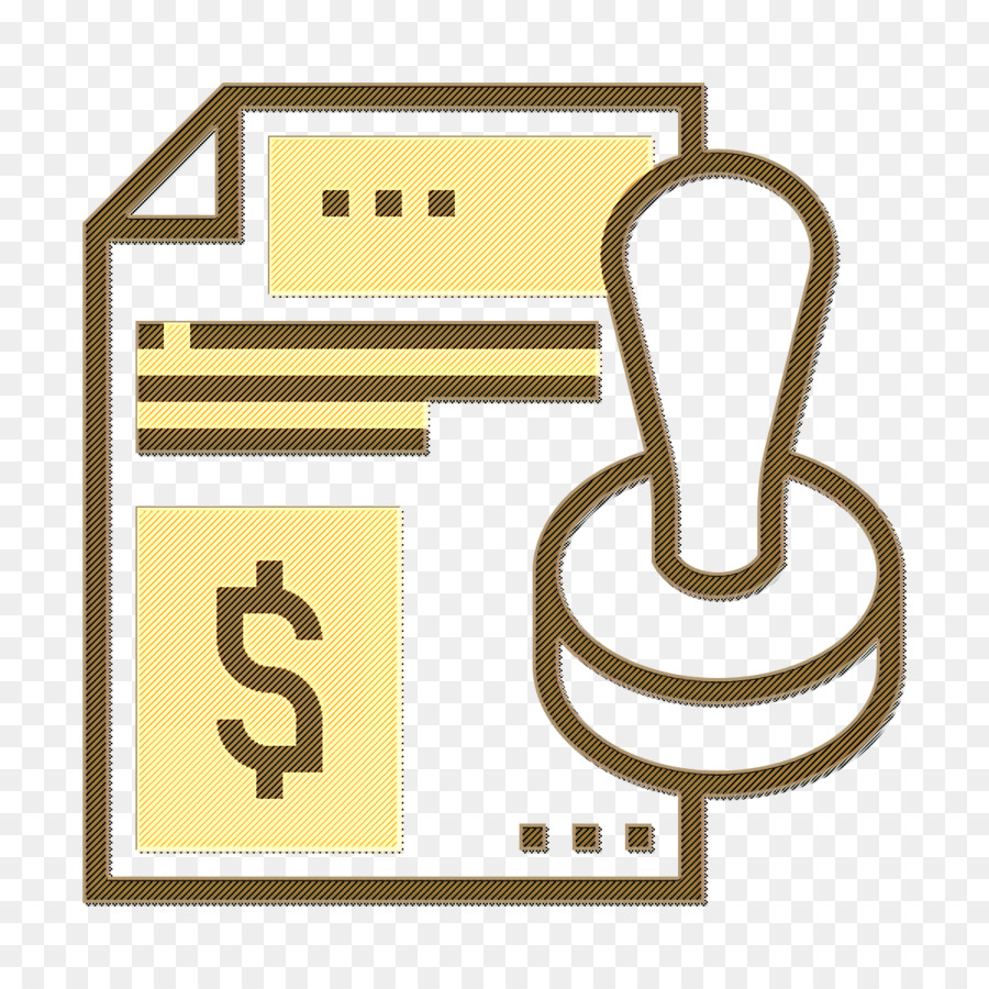 Crowdfunding-Symbol Stempelsymbol Vertragssymbol - 