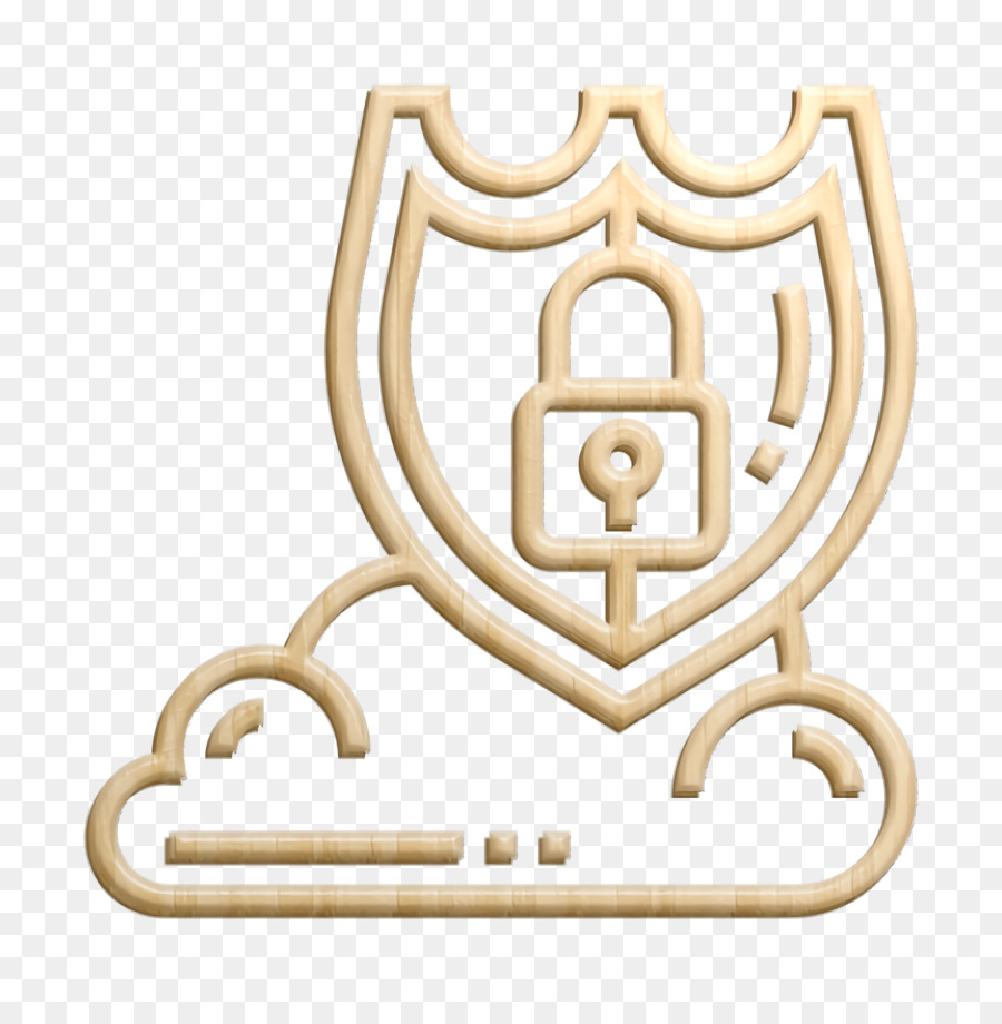 Datenschutzsymbol Datenbankverwaltungssymbol Schildsymbol - 