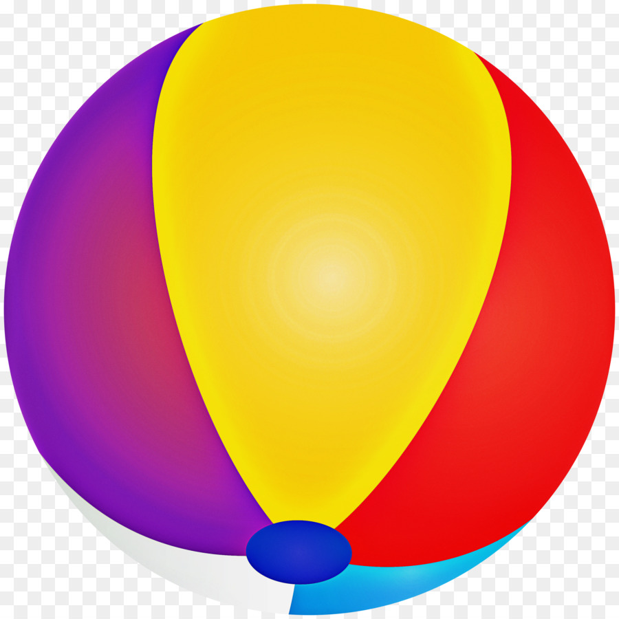 balloon yellow party supply circle