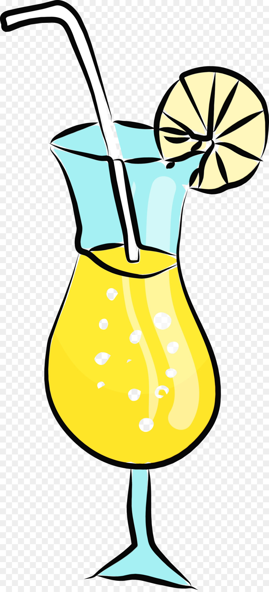yellow hurricane drink lemon non-alcoholic beverage