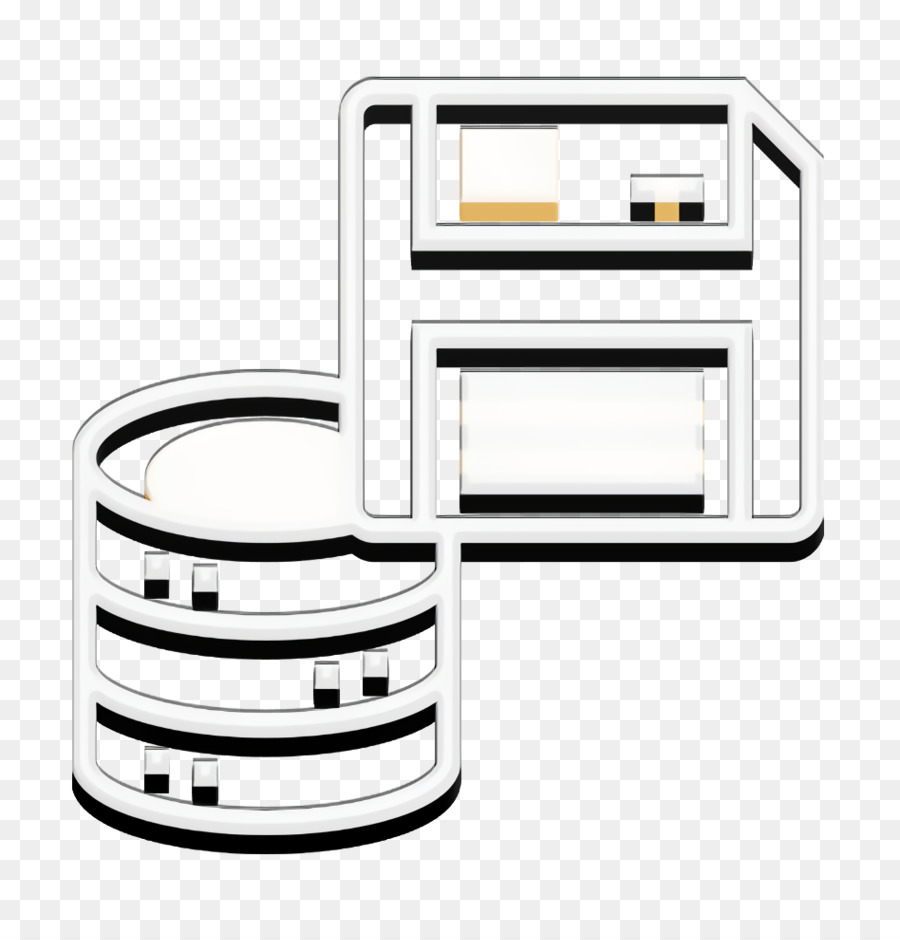 Datenbankverwaltungssymbol Diskettensymbol Datensymbol - 