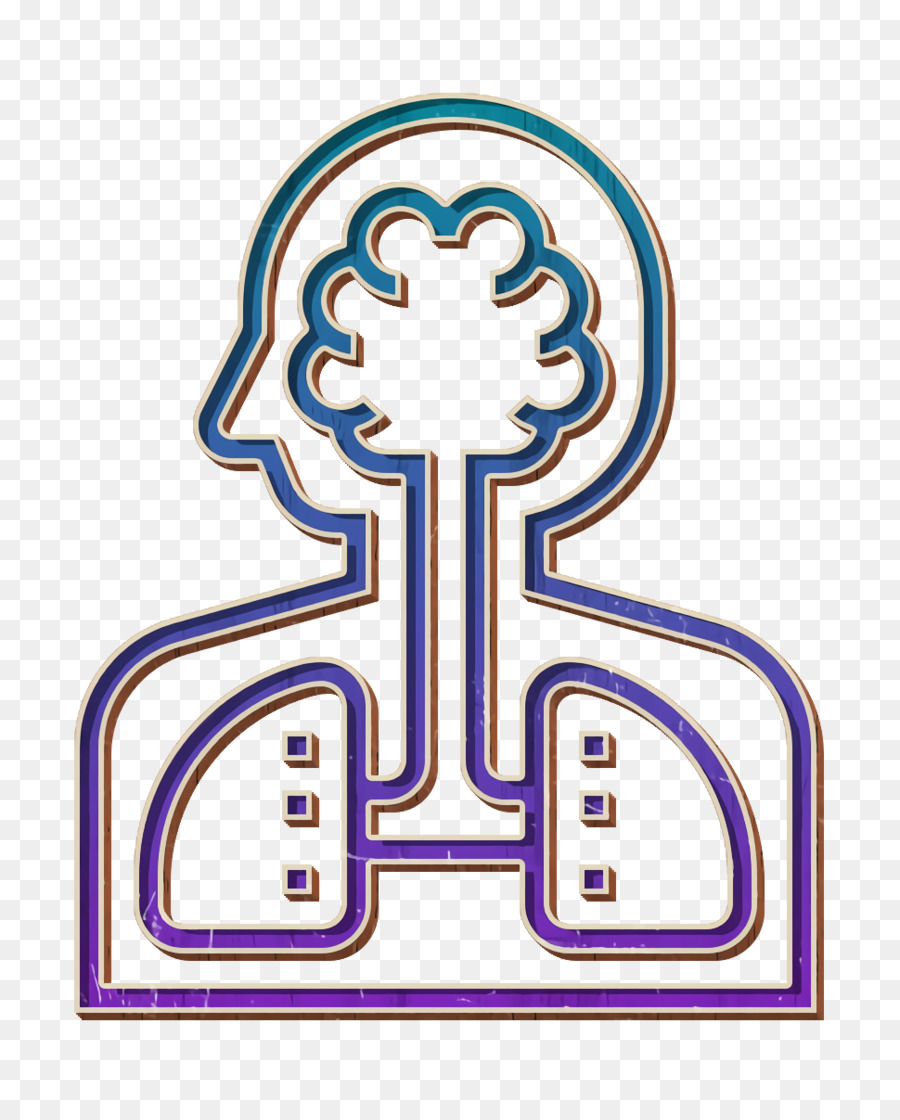 Health Checkup icon Symbol für menschliche Organe - 