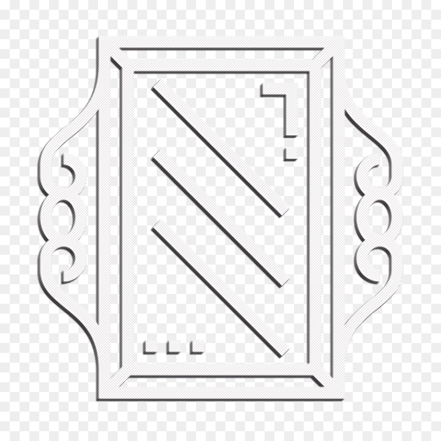 Home Decoration icon Spiegel Symbol - 