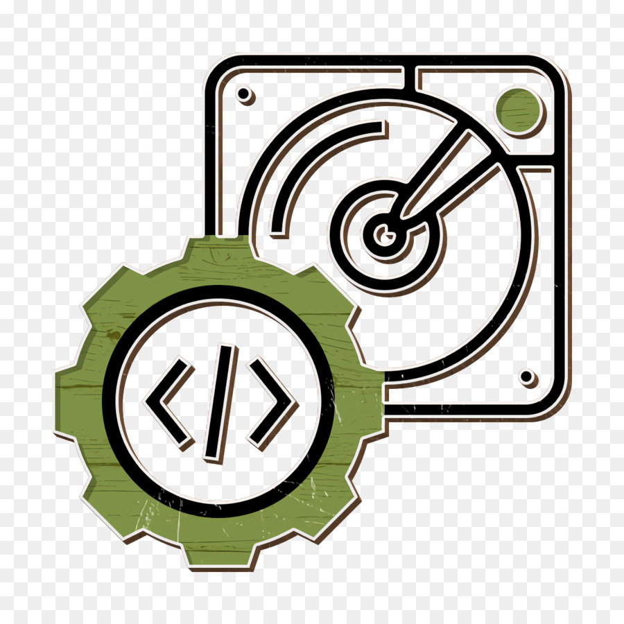 Festplattensymbol Sicherungssymbol Programmiersymbol - 