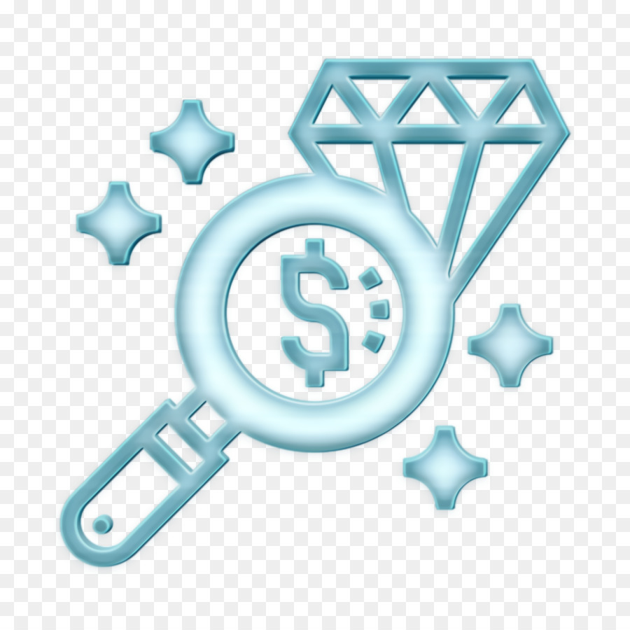 Spar- und Investitionssymbol Forschungssymbol - 