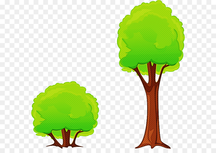 grüner Baum Pflanze Blattgemüse Pflanzenstamm - 
