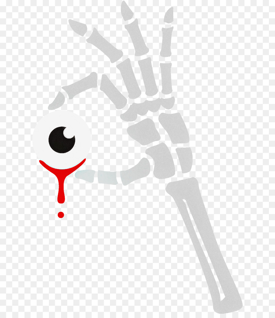 eyeball halloween hand