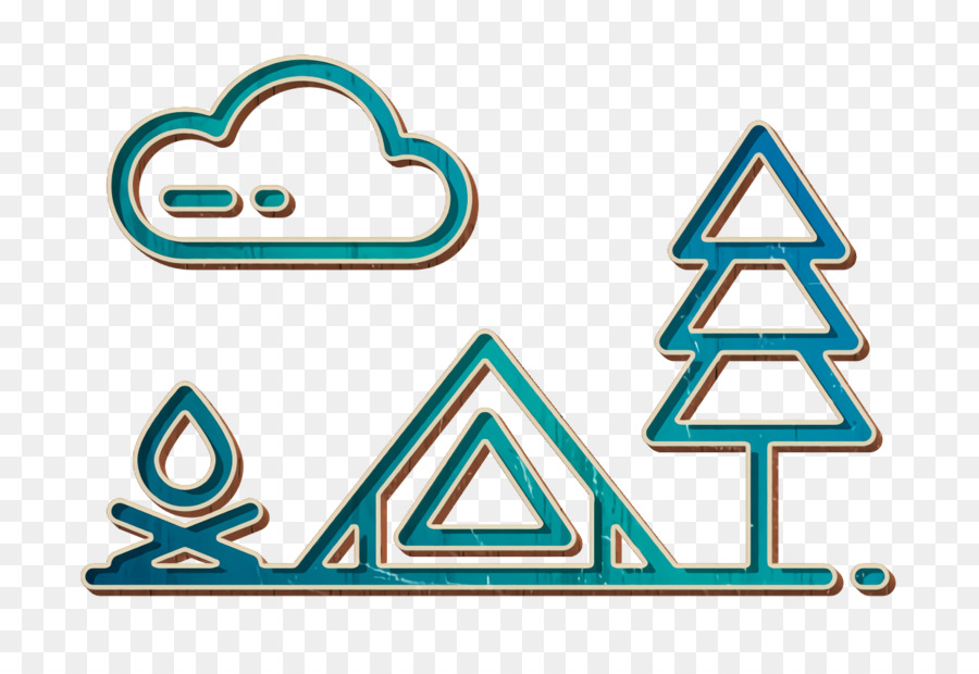 Camping Outdoor-Symbol Camping Zelt-Symbol Camp-Symbol - 