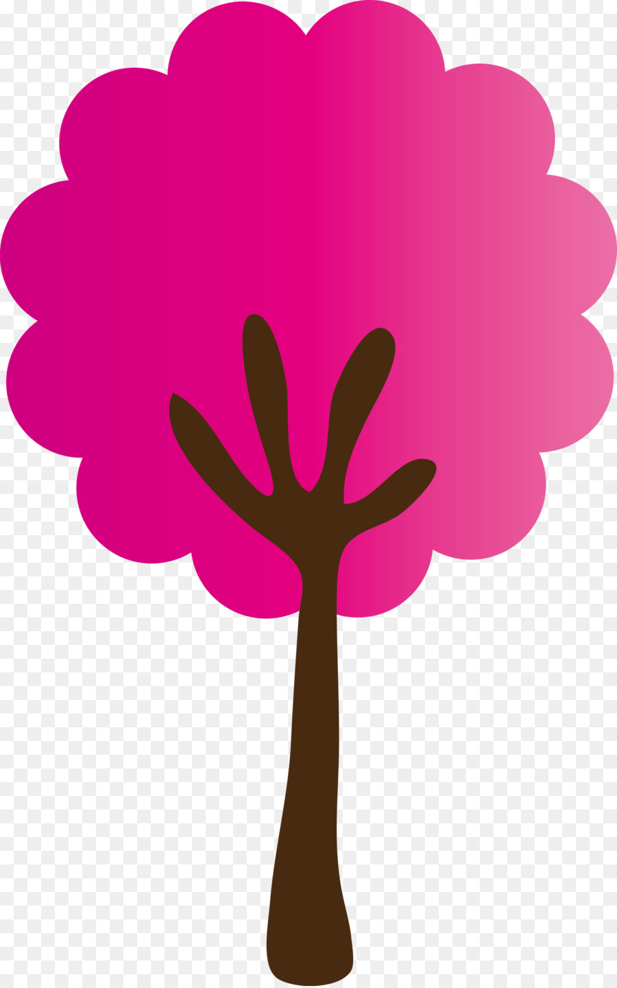 pink tree leaf plant magenta