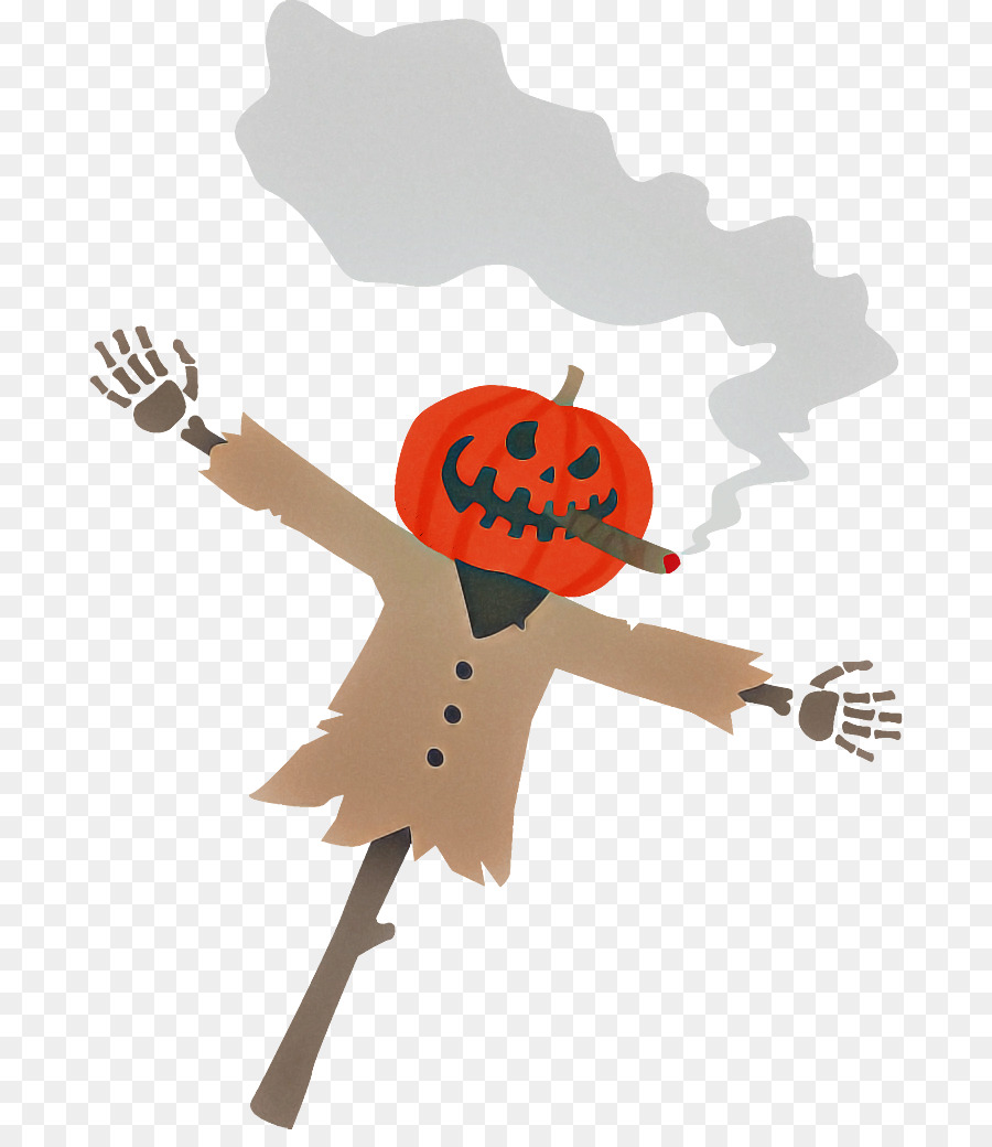 scarecrow Jack-o-Lantern Halloween