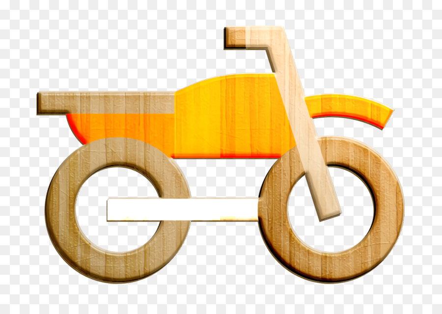 Motocross-Symbol Fahrzeuge und Transporte-Symbol Fahrrad-Symbol - 