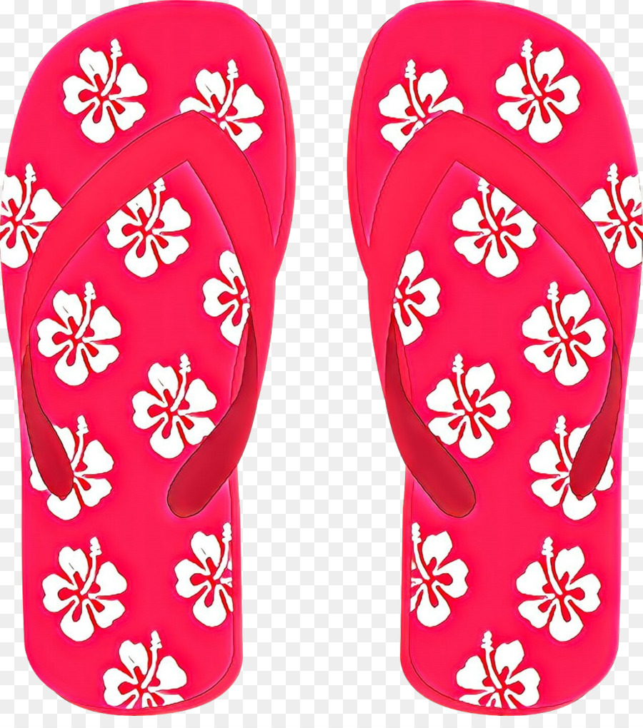 Flip-Flops Schuhe rosa Slipper Magenta - 