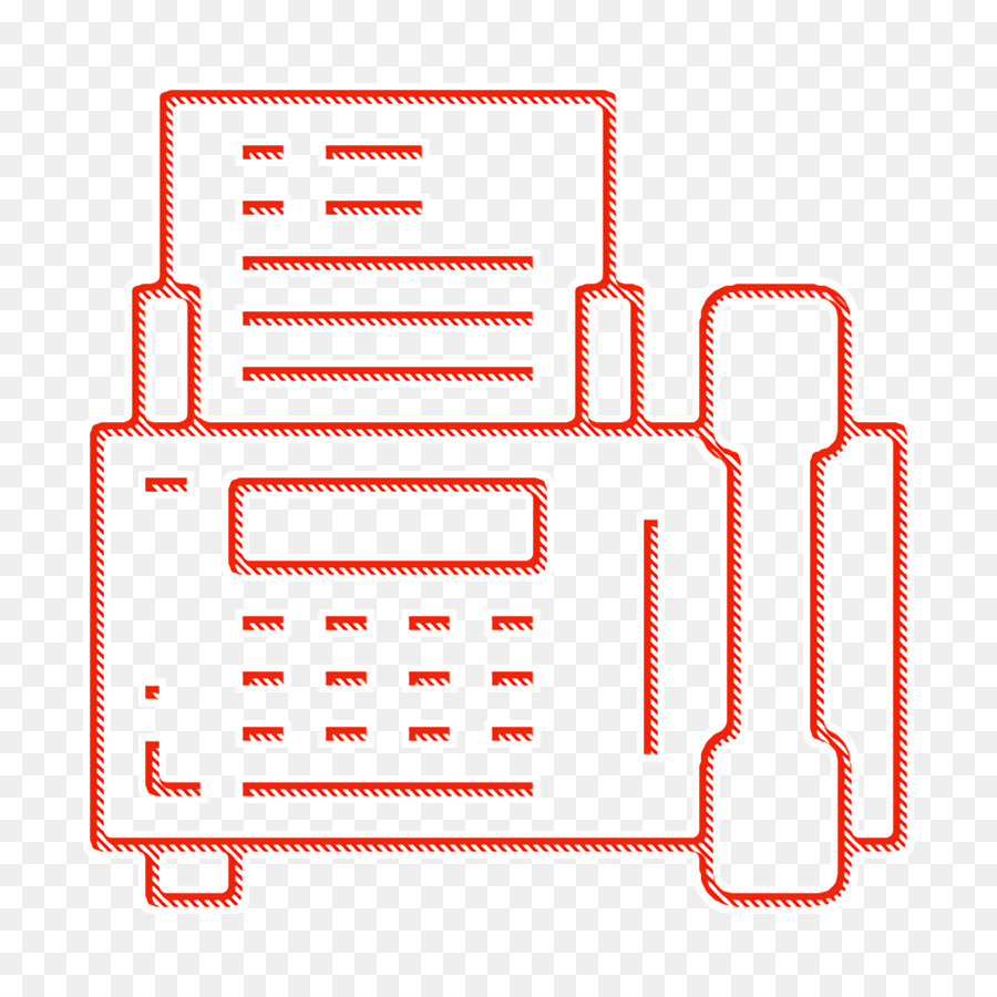 Büromaterial Symbol Faxsymbol - 