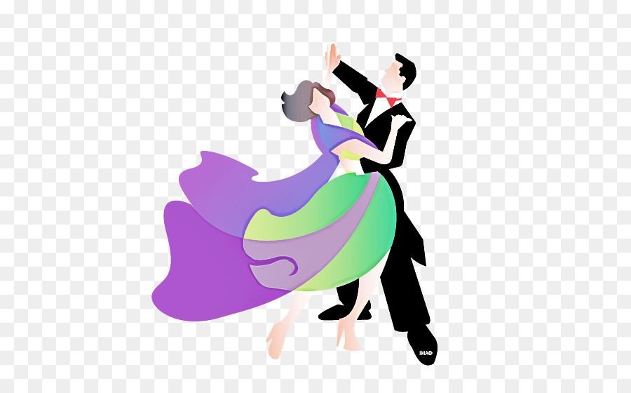 khiêu vũ khiêu vũ khiêu vũ tango biểu diễn nghệ thuật màu tím - 