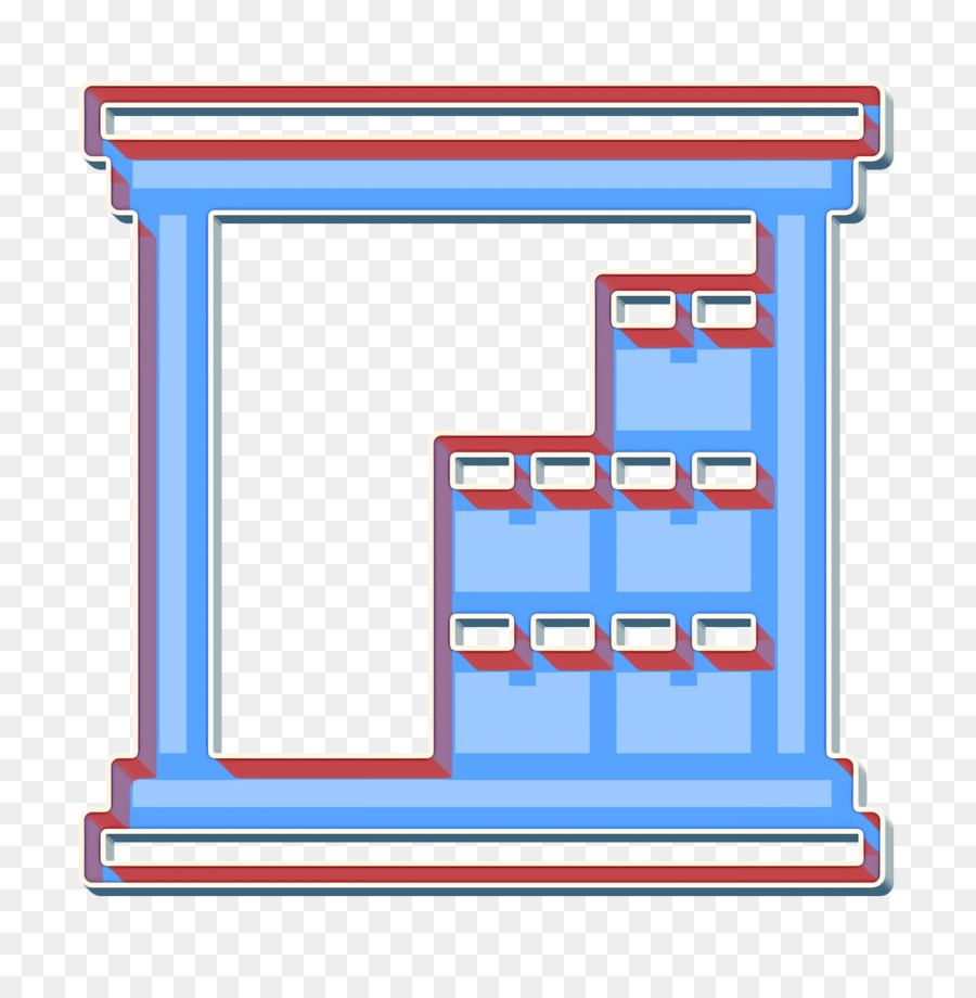 Warehouse icon Versand  und Lieferungssymbol Logistiksymbol - 