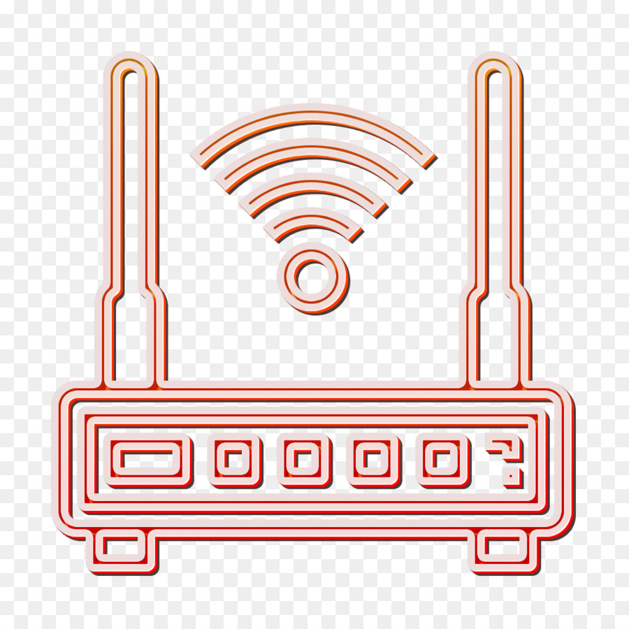 Router-Symbol Symbol für elektronische Geräte - 