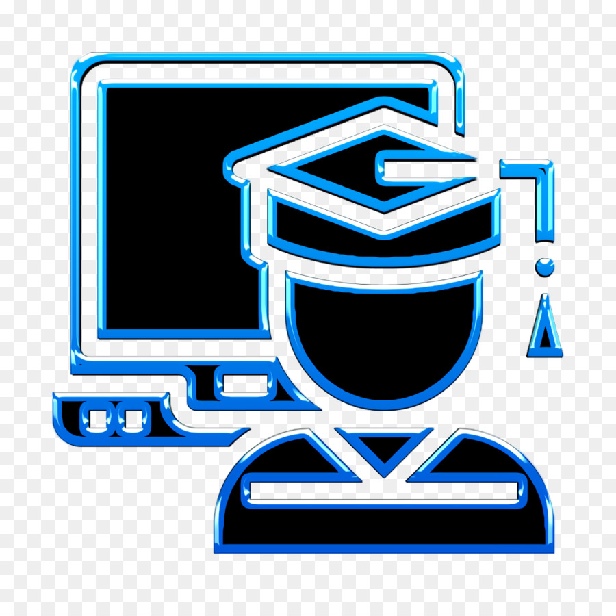 Buch- und Lernsymbol Graduate-Symbol Schulsymbol - 