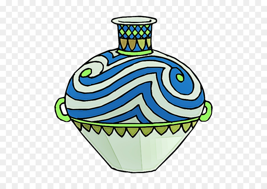 green ceramic vase pottery pattern