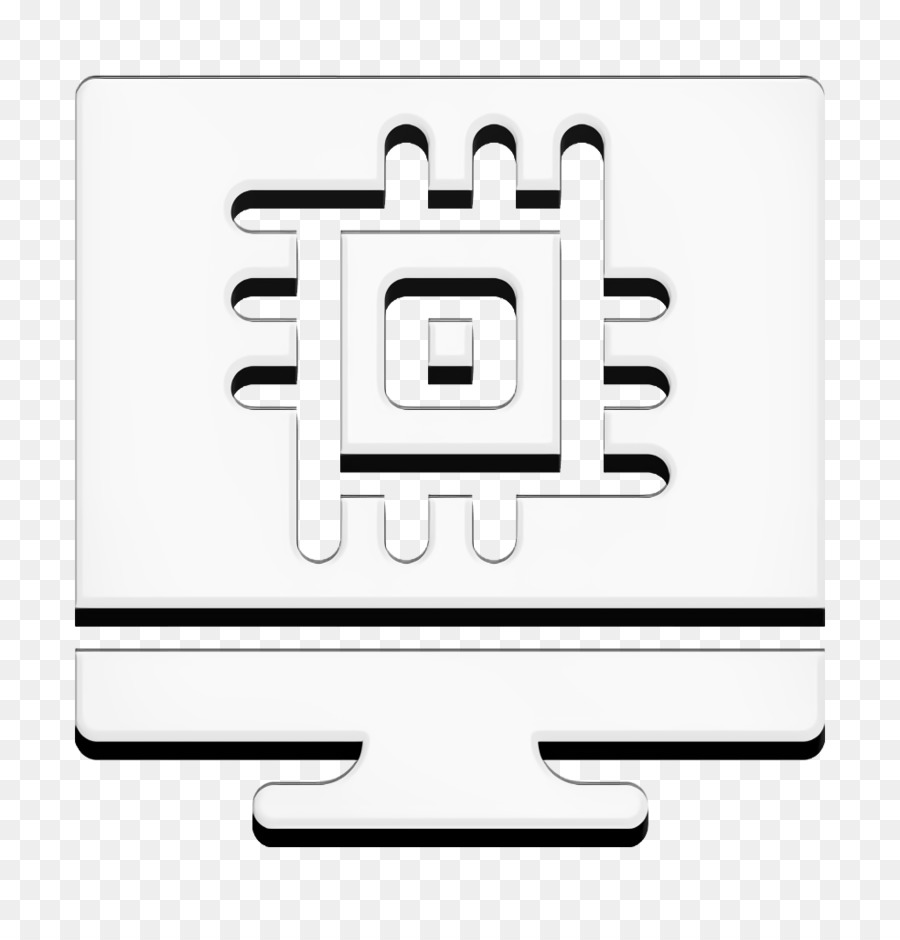 Künstliche Intelligenz-Symbol AI-Symbol Computer-Symbol - 