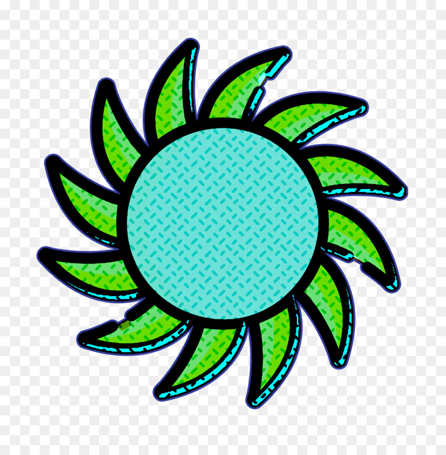 Sun icon Natur-Symbol - 
