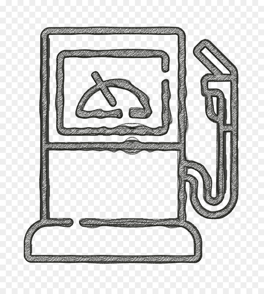 Klimawandel-Symbol Treibstoff-Symbol Tankstelle-Symbol - 