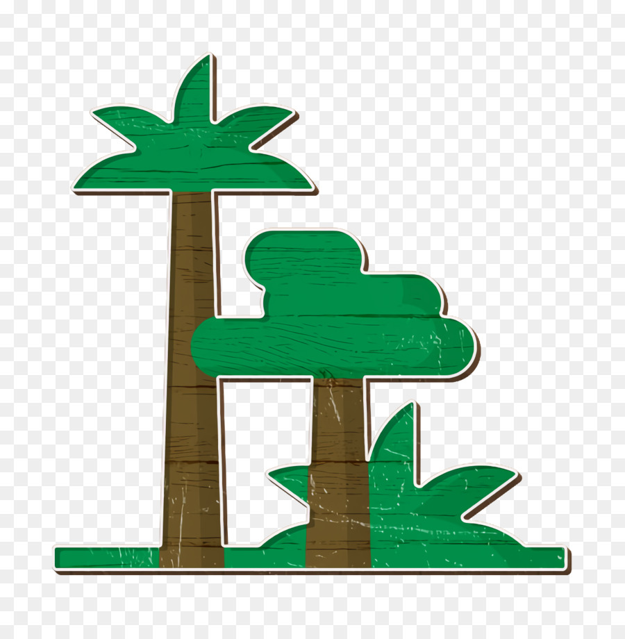 Tropical icon Climate Change icon Regen Symbol - 