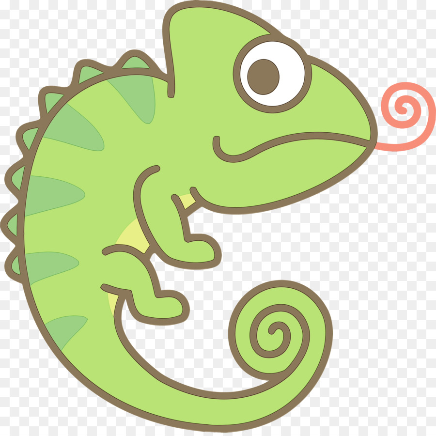 green lizard chameleon cartoon reptile png download - 3000*2976 - Free  Transparent Chameleon png Download. - CleanPNG / KissPNG