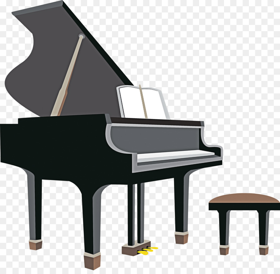 Klavier Fortepiano Keyboard Spinett Musikinstrument - 