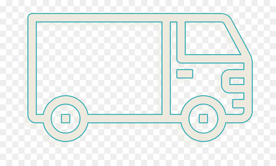 Car icon Cargo truck icon LKW-Symbol - 