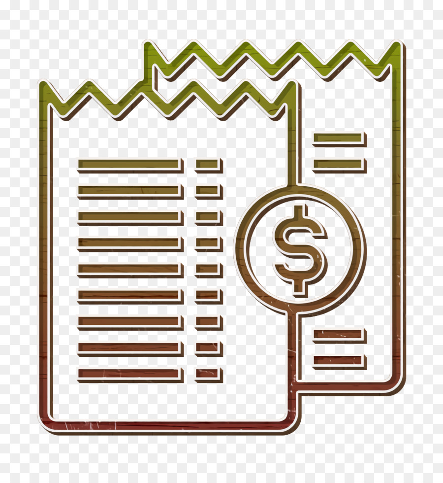 Rechnungssymbol Rechnungs- und Zahlungssymbol Belegsymbol - 