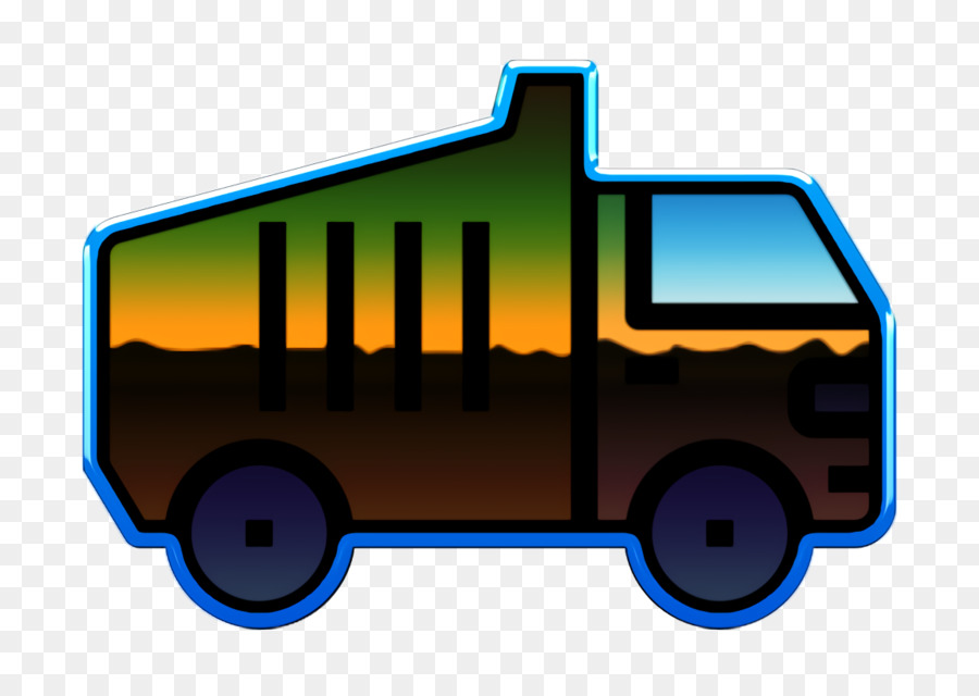 Biểu tượng xe hơi Biểu tượng xe tải Biểu tượng xe tải rác - 