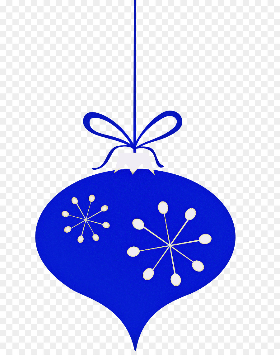 holiday ornament ornament electric blue