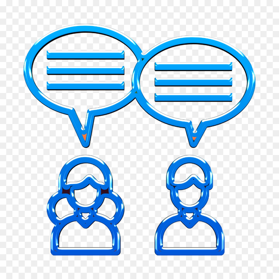 Teamwork icon Management icon Talk icon