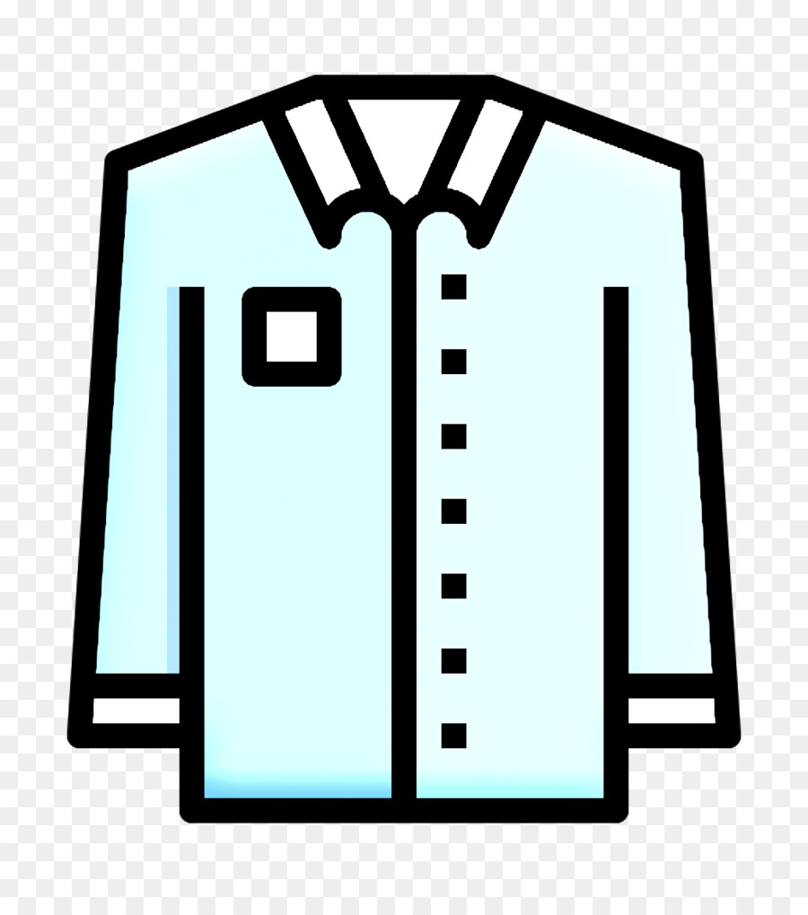 Icona camicia Icona vestiti Icona uniforme - 
