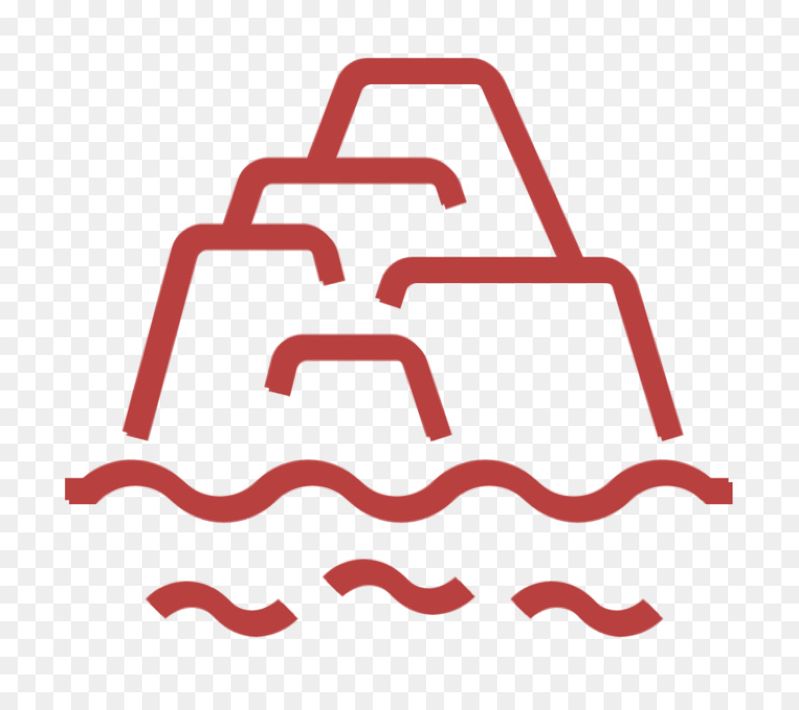 Erwärmungssymbol Gletschersymbol Symbol für globale Erwärmung - 