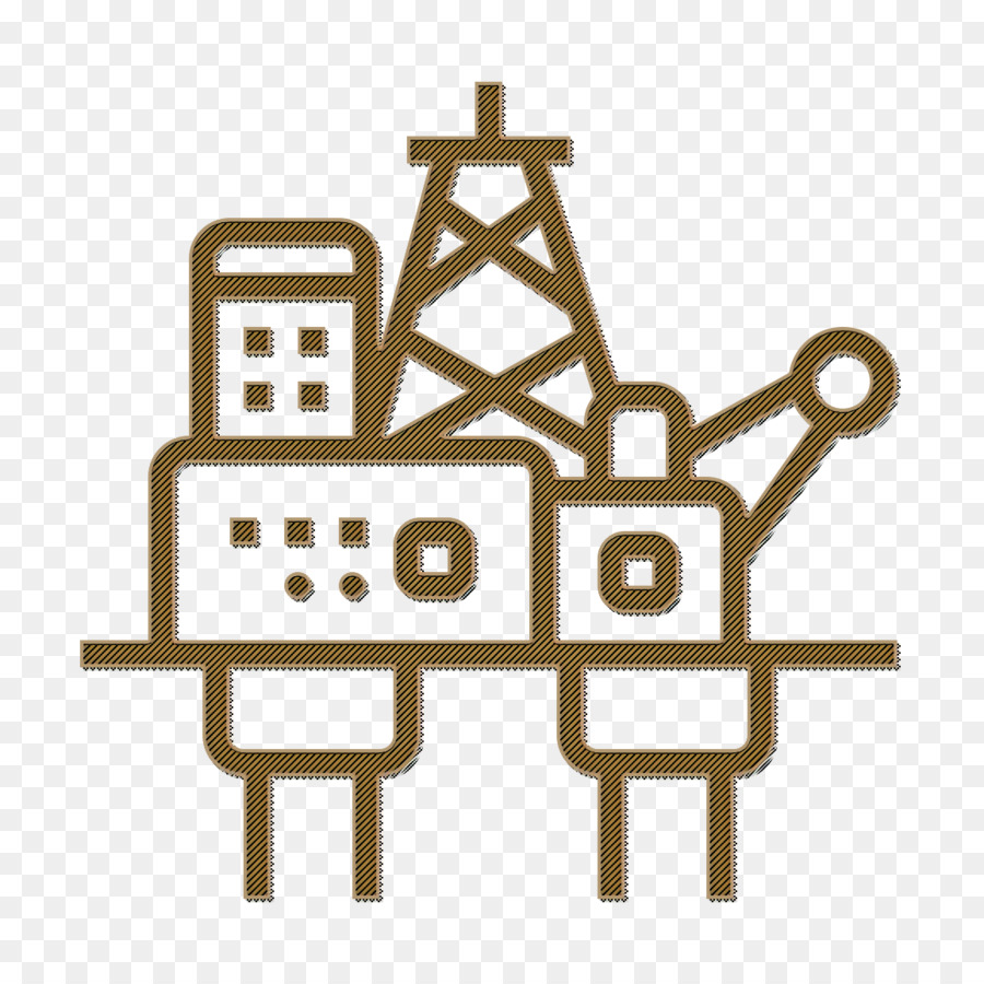 Global Warming icon Oil icon Oil rig icon