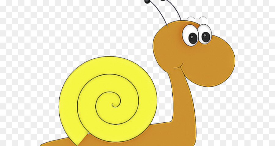 cartoon yellow insect snails and slugs snail