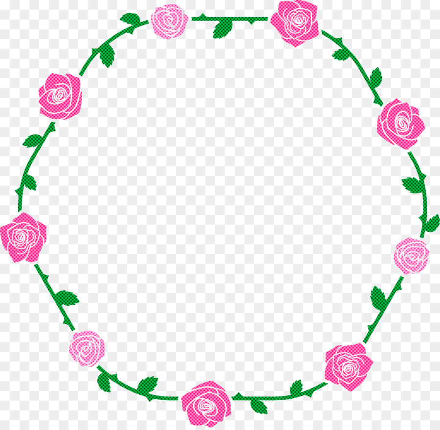 rose frame floral frame flower