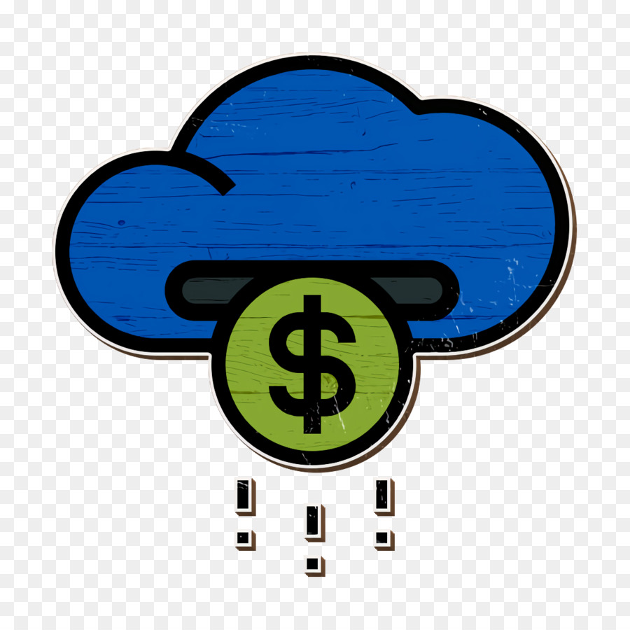 Cloud icon Geschäfts  und Finanzsymbol Zahlungssymbol - 