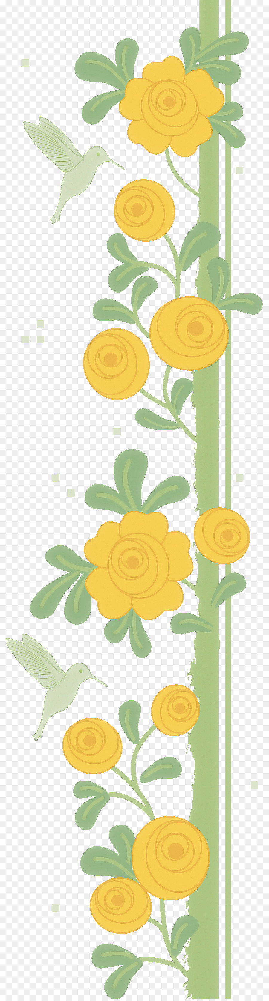 flower border